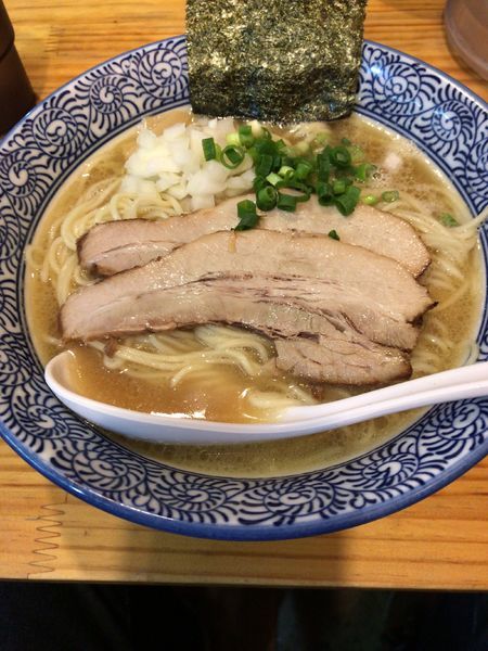 「濃厚煮干しそば大盛り（850円）」@麺屋 徳星の写真