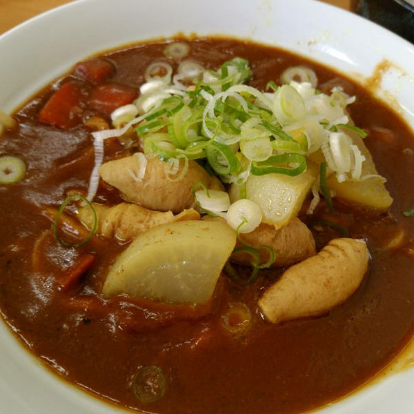 「【霜月の一杯】柔らか牛もつカレー1200円」@MENYA 食い味の道有楽の写真