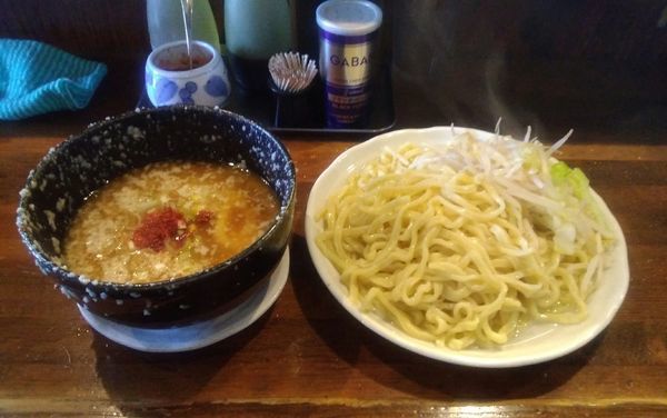 「我流つけそば」@麺 池谷精肉店の写真