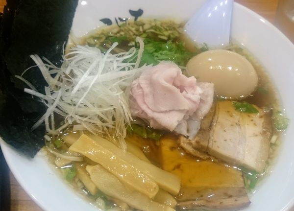 「特選醬油らぁめん」@日本橋麺処 こはるの写真