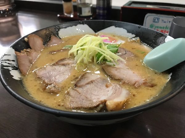 「味噌チャーシュー麺」@山びこの写真