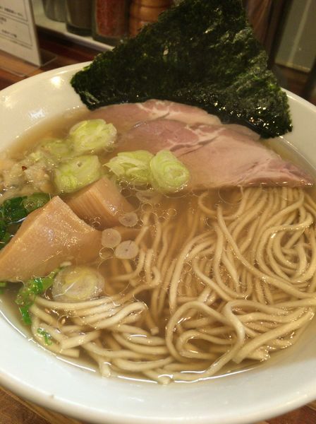 「淡麗貝潮ラーメン７８０円」@鮮魚らーめん 五ノ神水産の写真