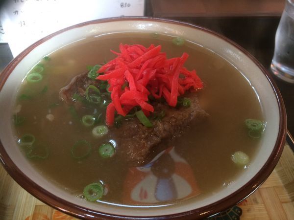 「ソーキそば」@沖縄料理 かりゆしの写真