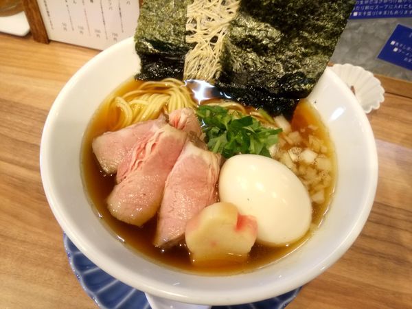 「特製煮干しソバ950円」@中華ソバ 篤々 TOKU-TOKUの写真