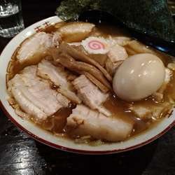 特製肉そば+大盛り (1100円+100円)