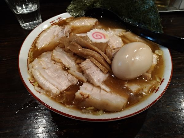 「特製肉そば+大盛り (1100円+100円)」@GRAVITY EKODA BASEの写真