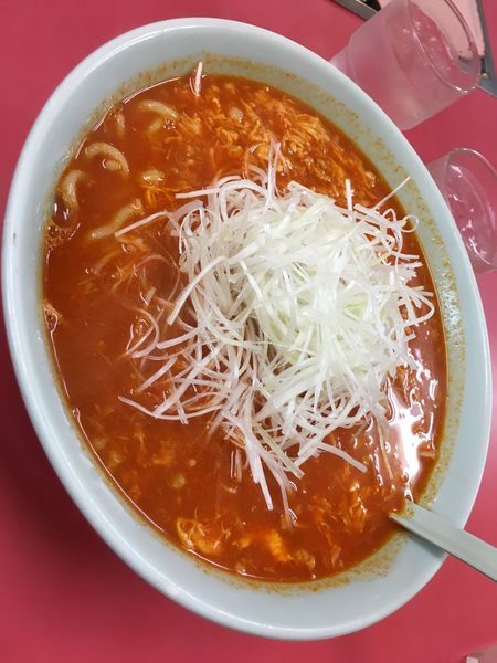 「味噌タンタン大辛ネギトッピング¥100」@中華タンタンメン本舗 きんけの写真