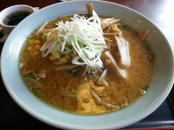 「【冬季限定】みそラーメン　※コーヒーサービス」@瑞祥 松本店の写真