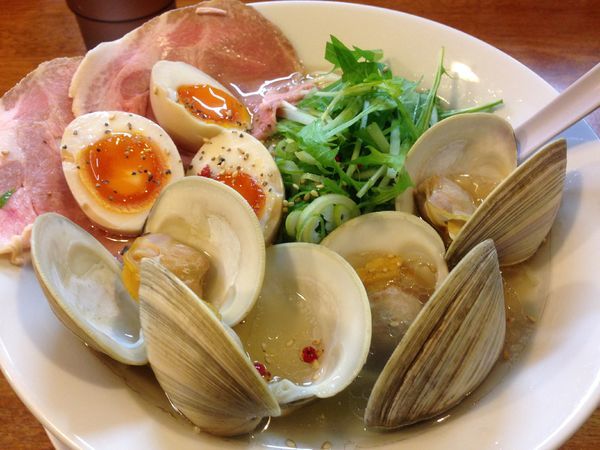 「特製はまぐり潮　￥１０００」@ラァメン coccoの写真