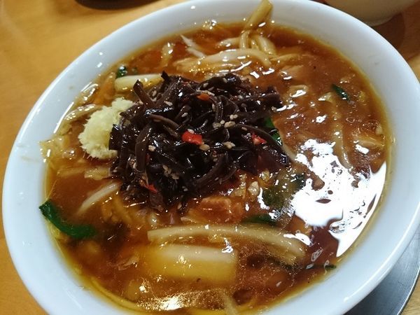 「限定 生姜あんかけ麺」@四川担担麺長尾 CHILL DININGの写真