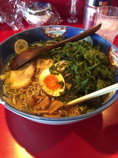 「のりラーメン」@ラーメン桐生 伊勢崎店の写真