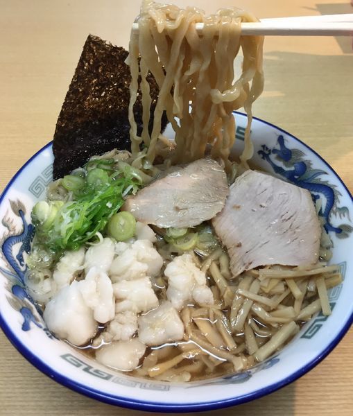 「中華そば889円+身入り(無料)」@ケンチャンラーメン山形 東武百貨店 池袋店・いいもの発見 やまがた物産展の写真