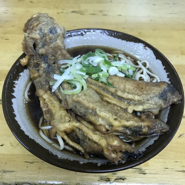 「なす天（￥360）」@六文そば 浜松町1丁目店の写真