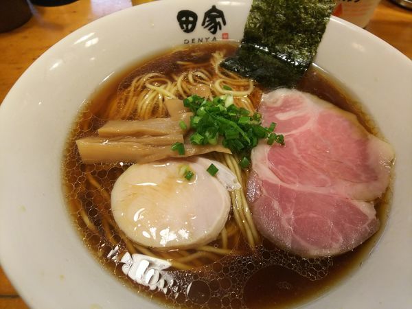 「中華そば」@中華そば 田家 本店の写真