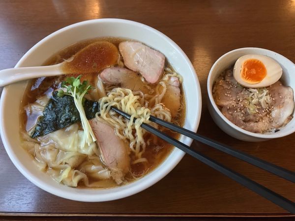 「中華そば」@白河手打ち中華 孫市の写真