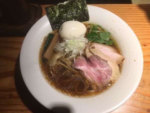 「特製醤油そば1050円」@麺処 篠はらの写真