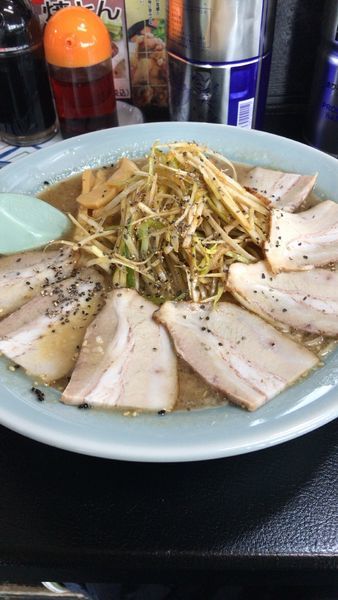 「ねぎチャーシュー麺」@ラーメンショップ椿 大野店の写真