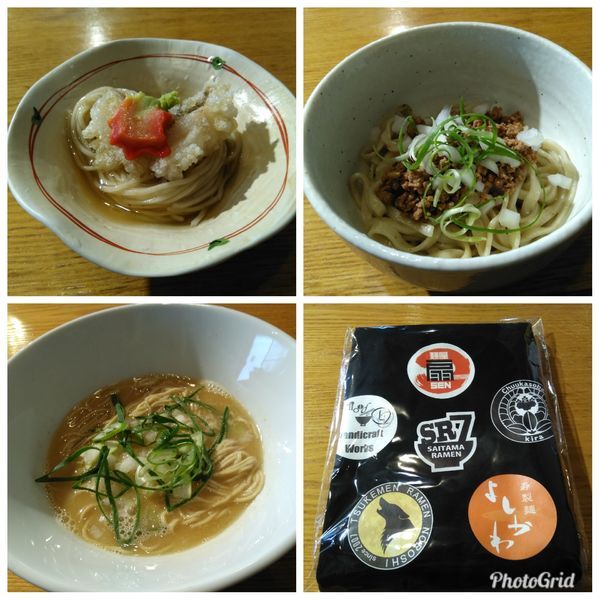 「SR7コラボ2017秋 コラボ麺3種〜小麦の記憶〜¥1500」@寿製麺よしかわ 坂戸店の写真