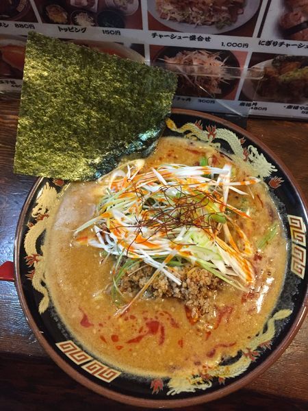 「坦々麺 ￥８８０円」@横濱家系ラーメン 神山 加美東店の写真
