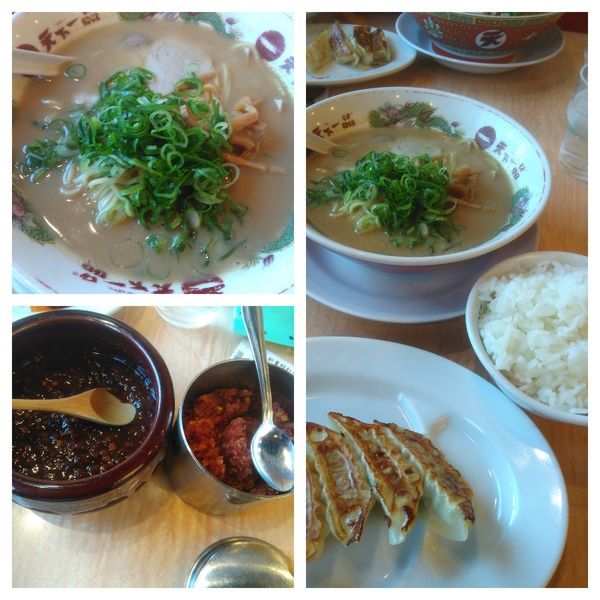 「餃子定食（こってり）」@天下一品 三郷店の写真