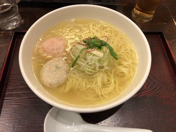 「あら炊き塩らーめん」@麺屋 海神の写真