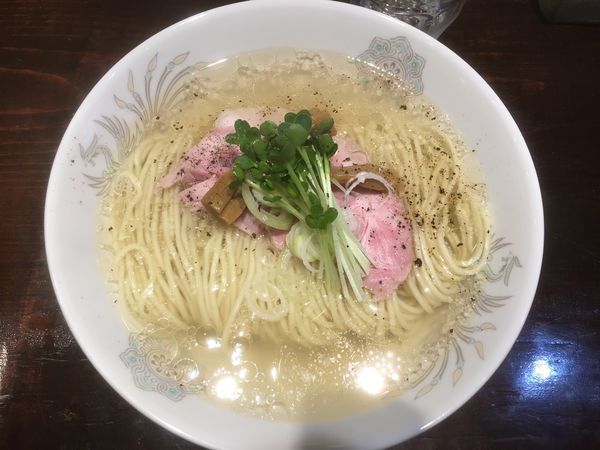 「塩そば650円」@麺屋 坂本01の写真