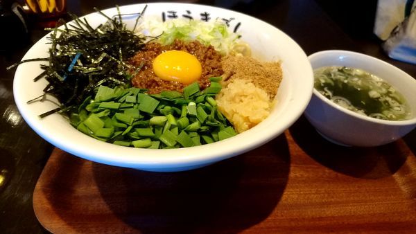 「台湾まぜそば」@自家製麺 ほうきぼし 茅ケ崎店の写真