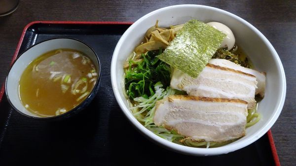 「チャーシュー油そば：塩（1,100円）」@喜奴屋の写真