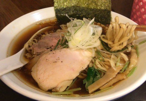 「ガハハ鶏そば 醤油(750円)」@鶏そばムタヒロの写真