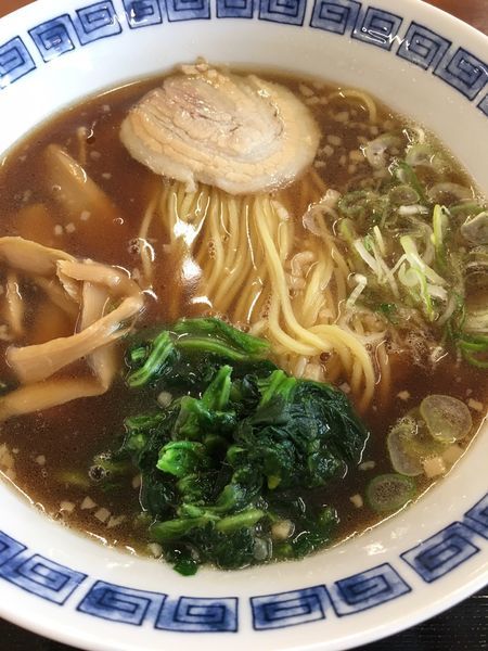 「ラーメン（５７０円）」@中井食堂の写真