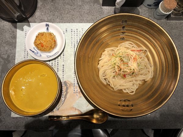 「上海蟹つけ麺」@麺屋武蔵 武滴の写真