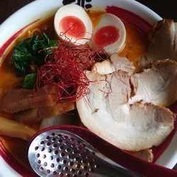 「全部のせ担々麺」@中華麺房 桃源花 泉店の写真