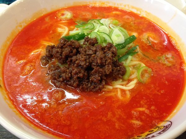 「炒飯＋汁有担々　￥９００」@サンコック 上面本店の写真