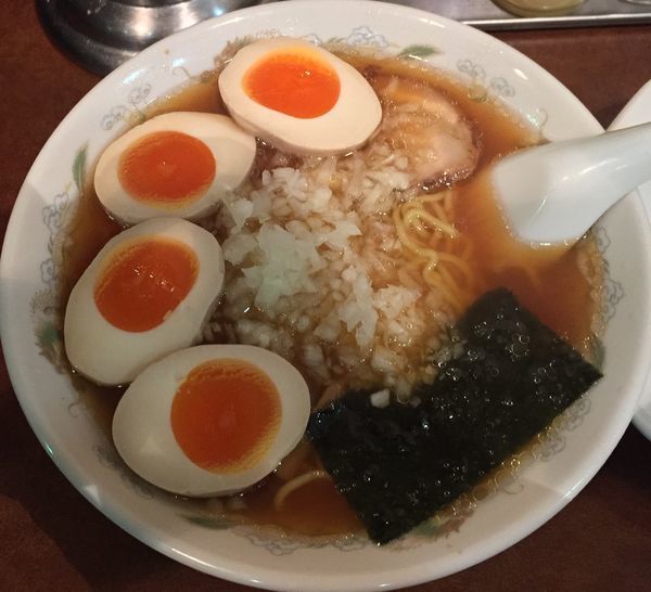 「一平ラーメン＋味玉（税別￥370＋￥200）」@一平ラーメン 八王子店の写真