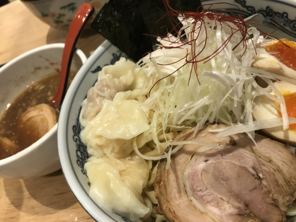 「謹製つけ麺 醤油 1,100円」@双麺 錦糸町本店の写真