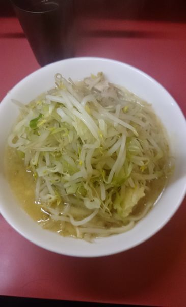 「少な目ラーメン」@ラーメン二郎 ひばりヶ丘駅前店の写真
