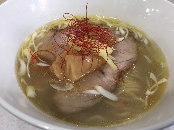 「[限定]新麦 春よ恋の麺の鯛出汁ラーメン（塩）」@ラーメン星印の写真