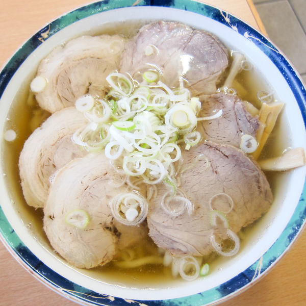 「ハーフ＆ハーフ 734円」@佐野らーめん 麺龍の写真