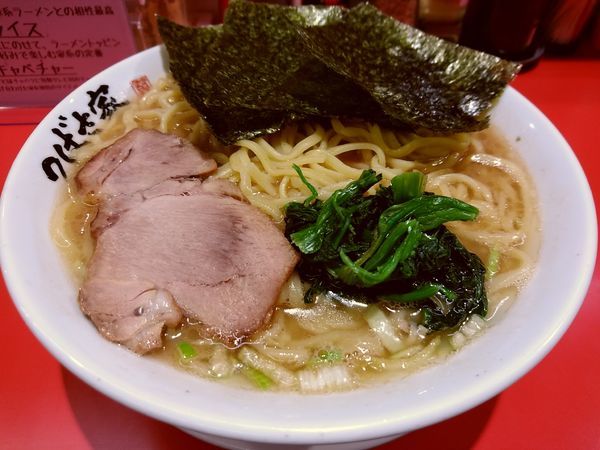 「らーめん(大盛・320g)670円」@横浜家系ラーメン つばさ家 高崎店の写真