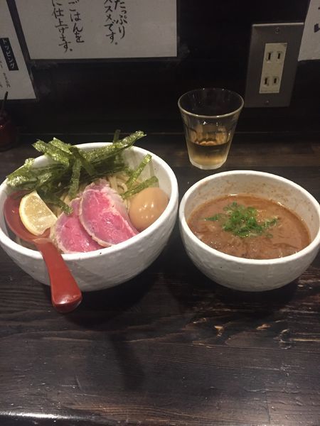 「特製牛もつつけ麺大盛り」@製麺処 蔵木の写真