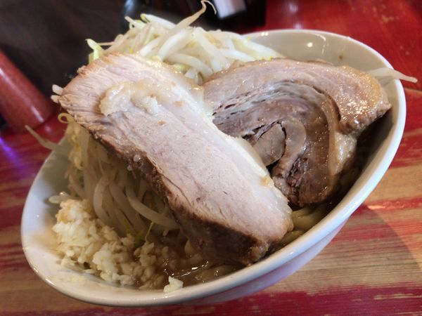 「小ラーメン」@ラーメン二郎 会津若松駅前店の写真