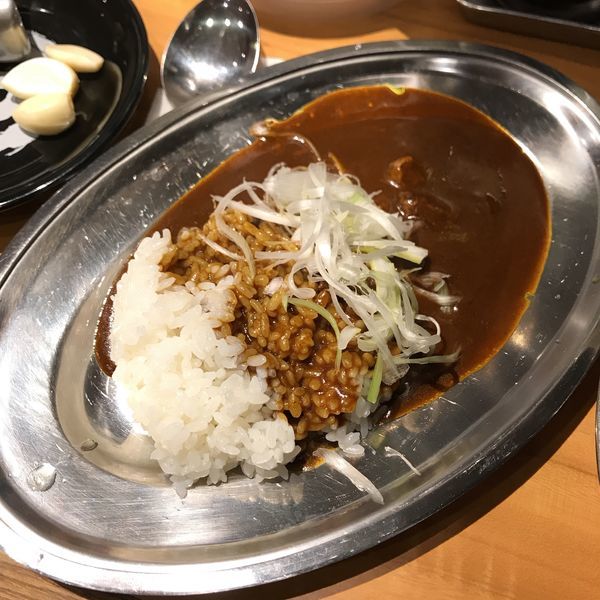 「味噌煮込みカレー 直政(ミニ)」@らあめん花月嵐 鶴見西口店の写真