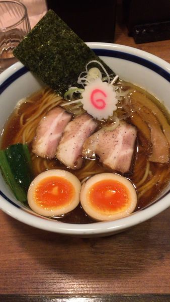 「細麺 中華そば」@中華そば 志の田の写真