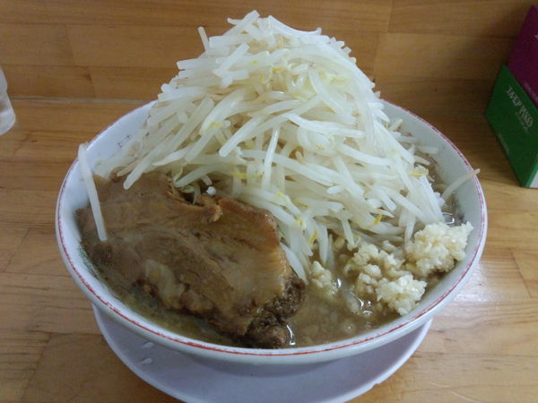 「ラーメン大盛730円」@ラーメン 龍郎の写真