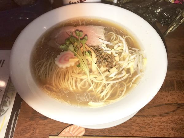 「限定 はまぐりと牡蠣(醤油)」@麺酒処 ふくろうの写真