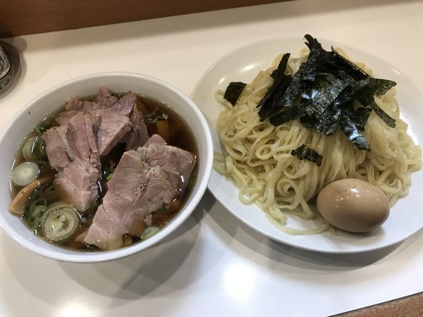 「チャーシューざるらぁめん」@らぁめん ほりうち 新橋店の写真