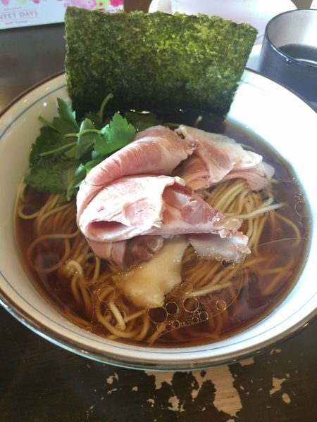 「四つ葉ソバ  マグロ丼」@中華そば 四つ葉の写真