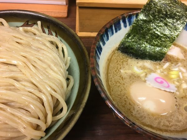 「特性つけ麺煮番しぼり」@つけめん 三三㐂の写真