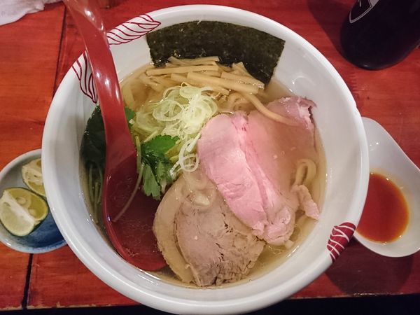 「【限定】あす花 feat. 八咫烏 “潮騒”」@麺処 あす花の写真