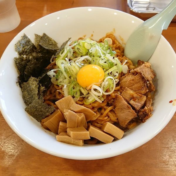 「辛油そば 300g  @820円」@中華そば 札幌煮干センターの写真